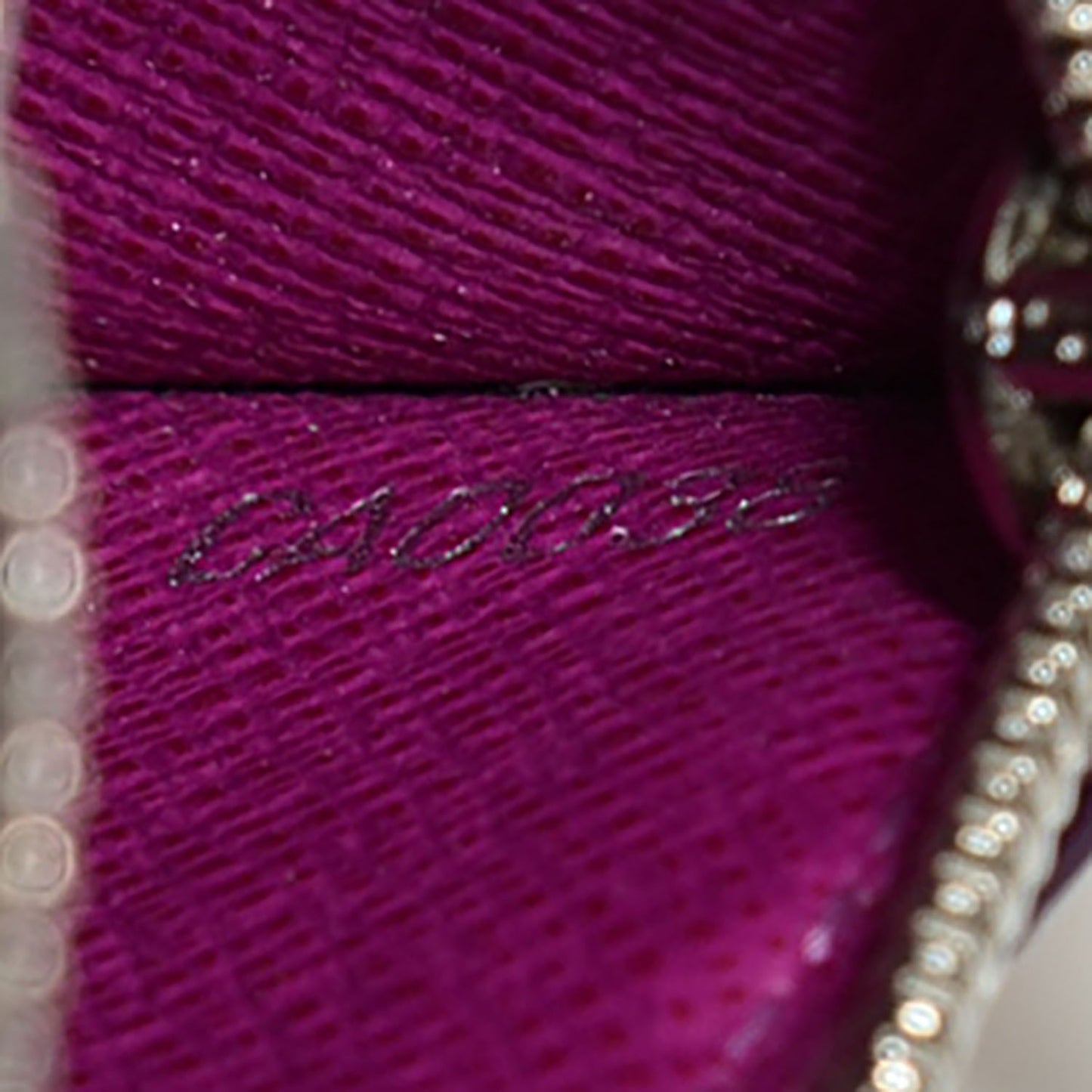 Epi Key Pouch Cassis