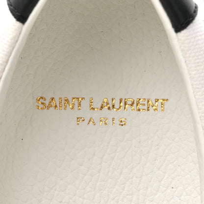 Saint Laurent Canvas Venice Sneakers 39.5 White 8 of 10