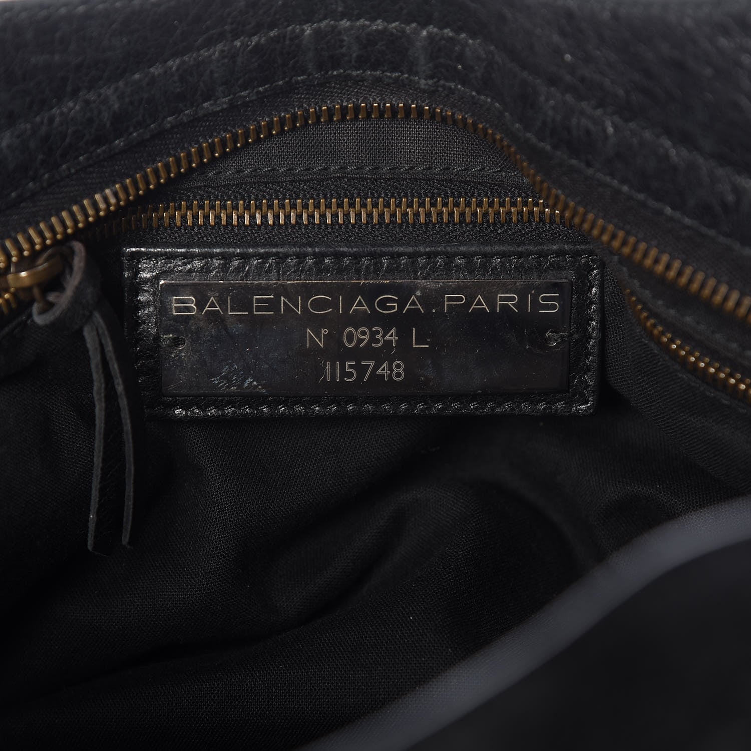 Balenciaga Agneau Classic Hardware City Black 7 of 10