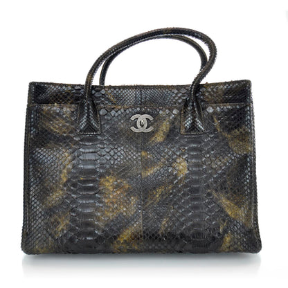 Chanel Python Cerf Shopper Tote 1 of 9