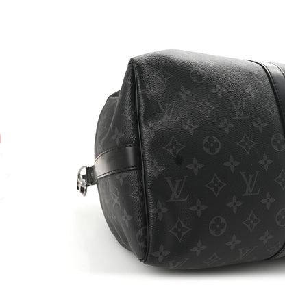 Louis Vuitton Monogram Eclipse Keepall Bandouliere 45 8 of 9