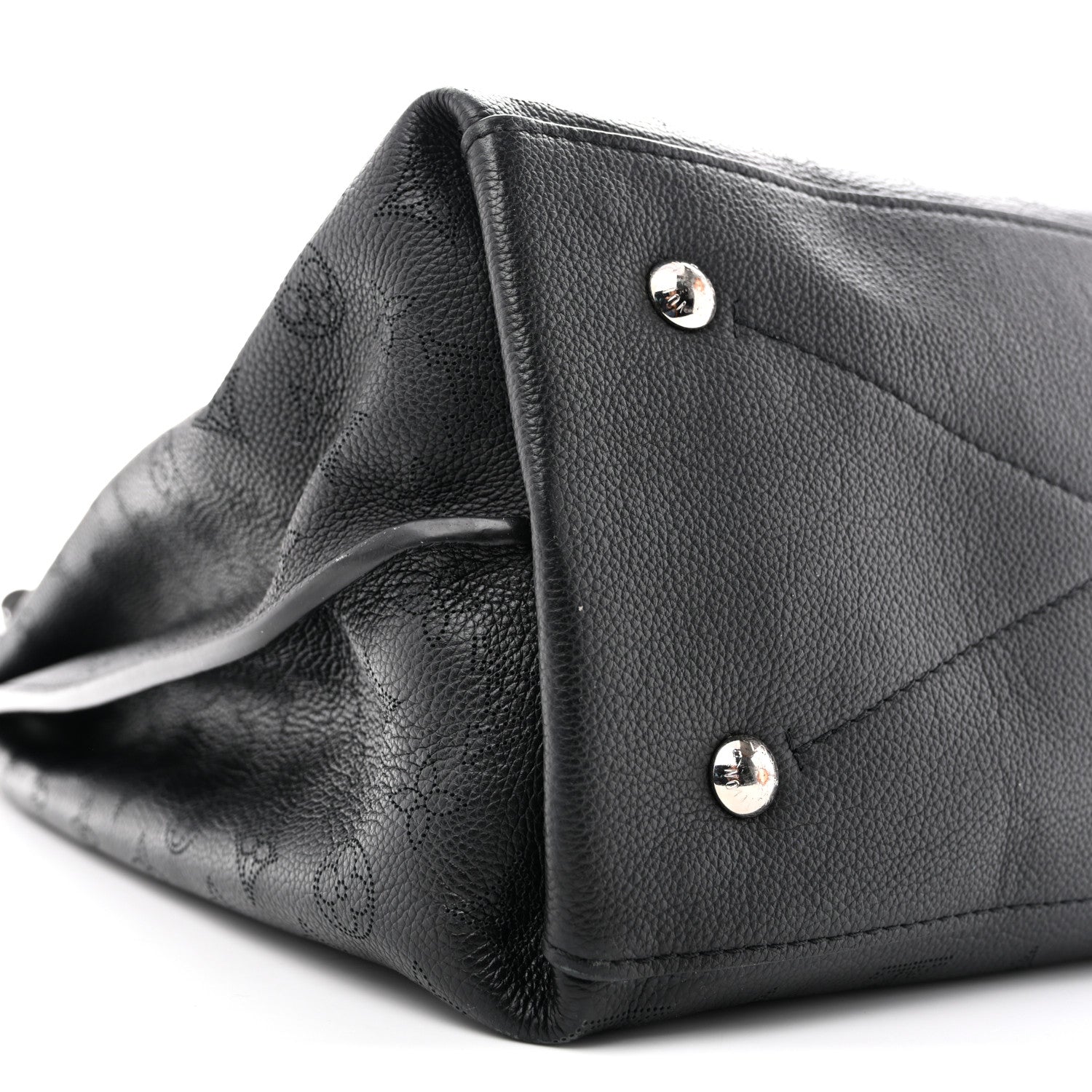 Louis Vuitton Mahina Carmel Hobo Black 8 of 10