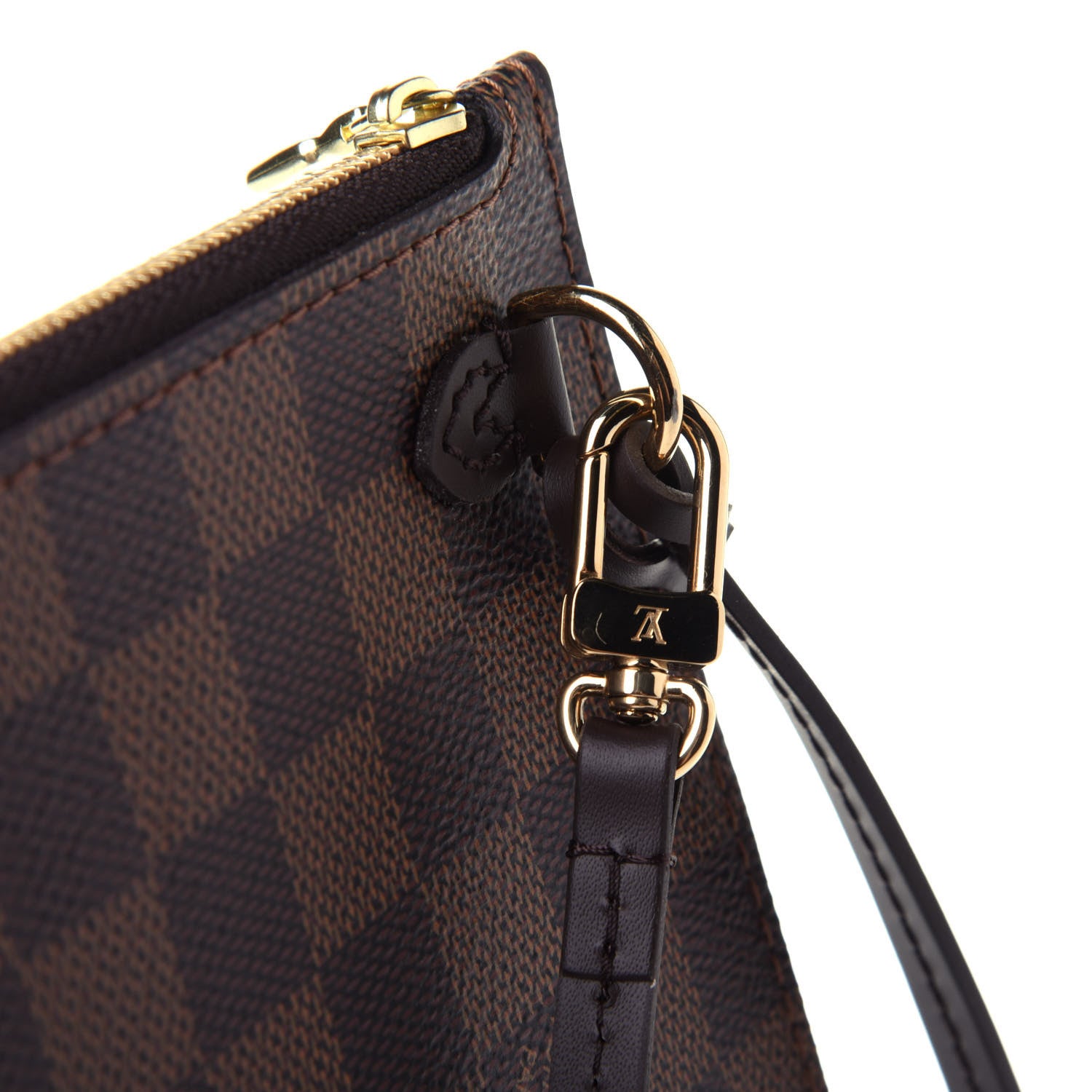 Louis Vuitton Damier Ebene Neverfull MM GM Pochette 4 of 4