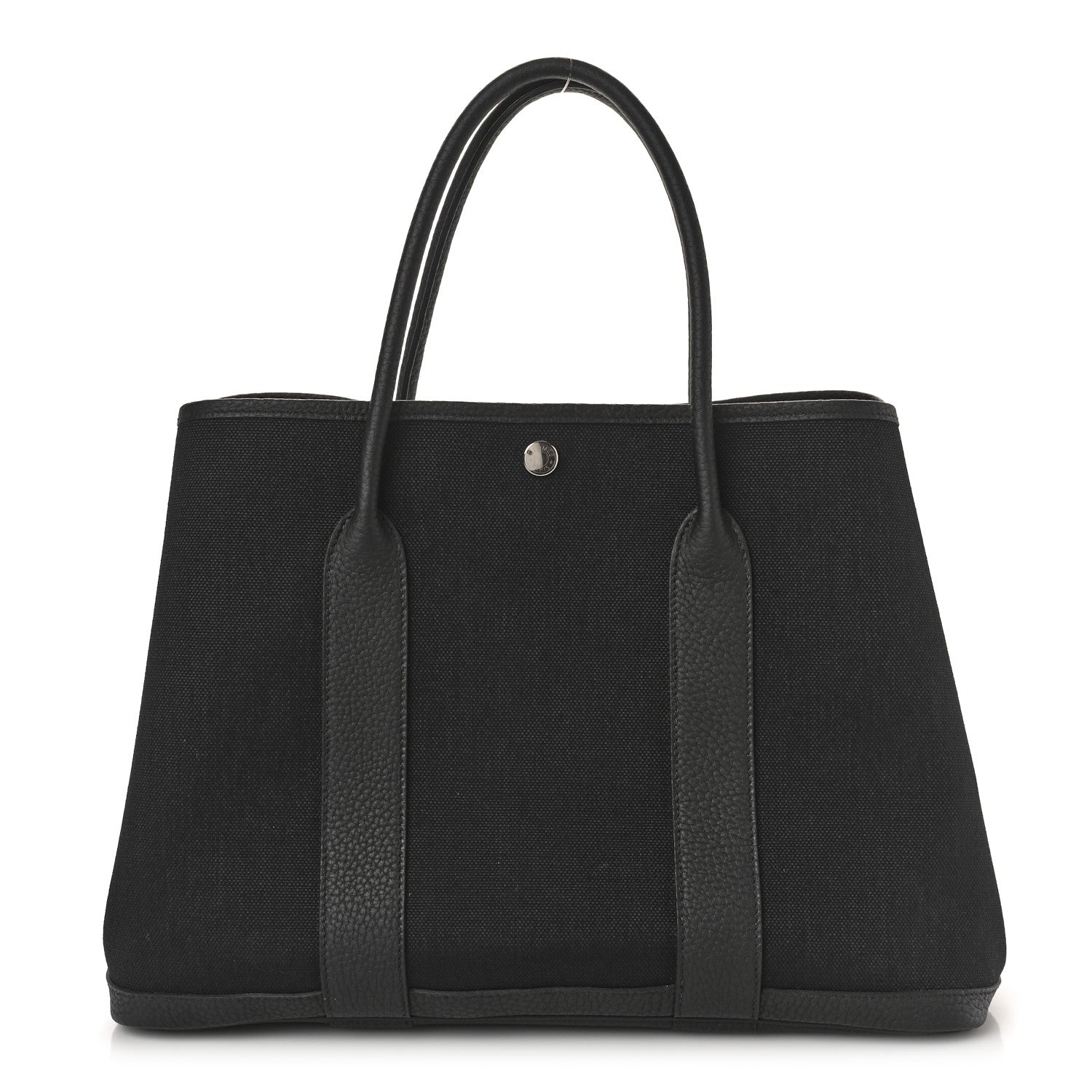 Hermes Toile Negonda Garden Party Tote 36 MM Black 1 of 10