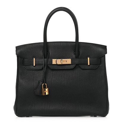 Hermes Togo Birkin 30 Black 1 of 12