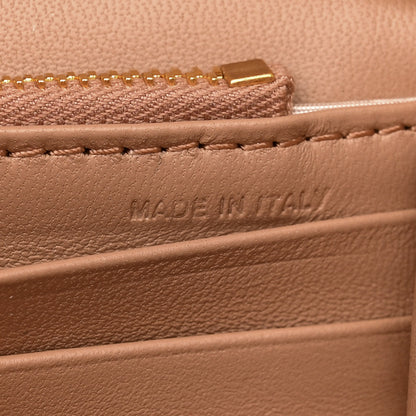 Valentino Garavani Nappa Roman Stud Wallet on Chain Rose Cannelle 7 of 10