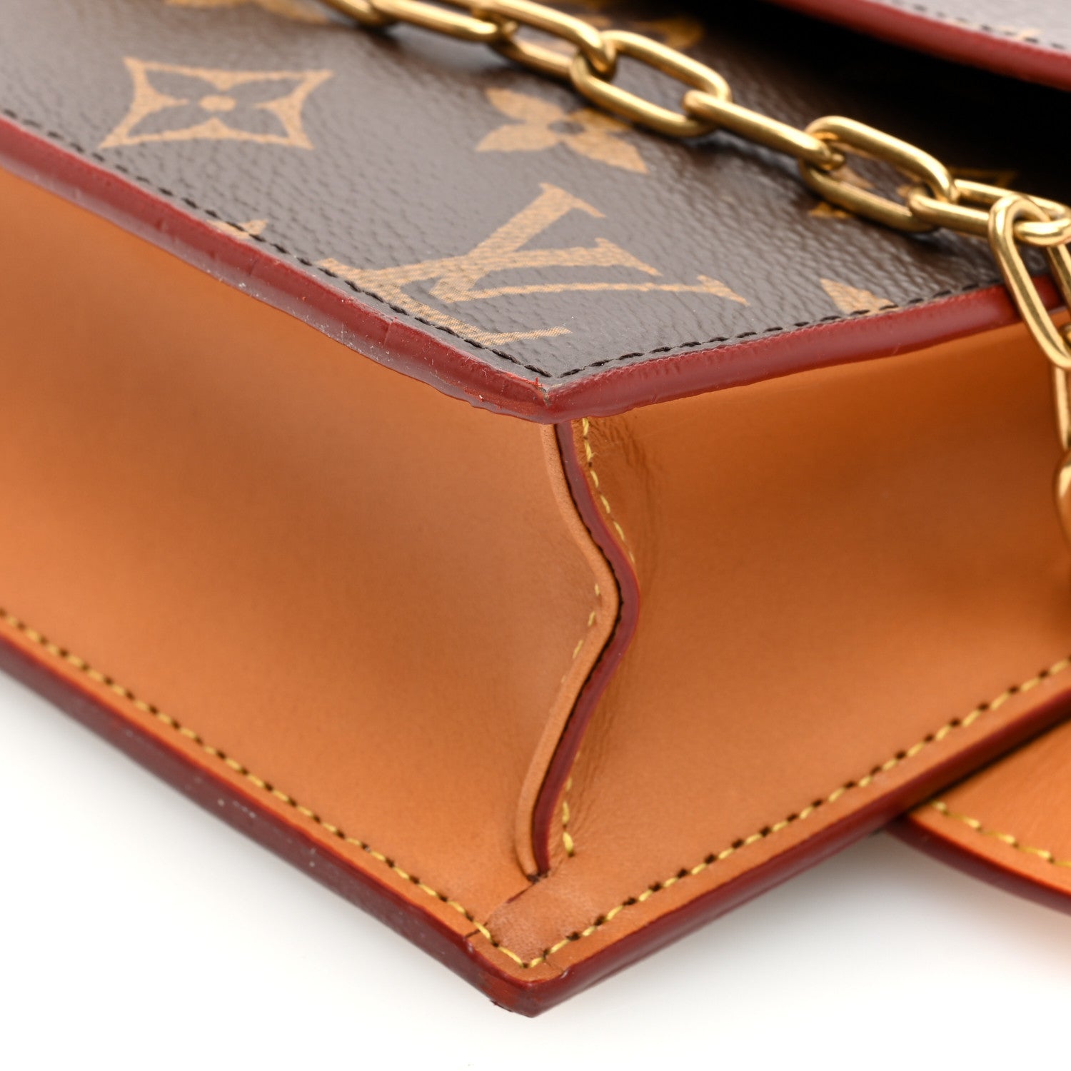 Louis Vuitton Monogram S Lock Belt Pouch MM 9 of 9