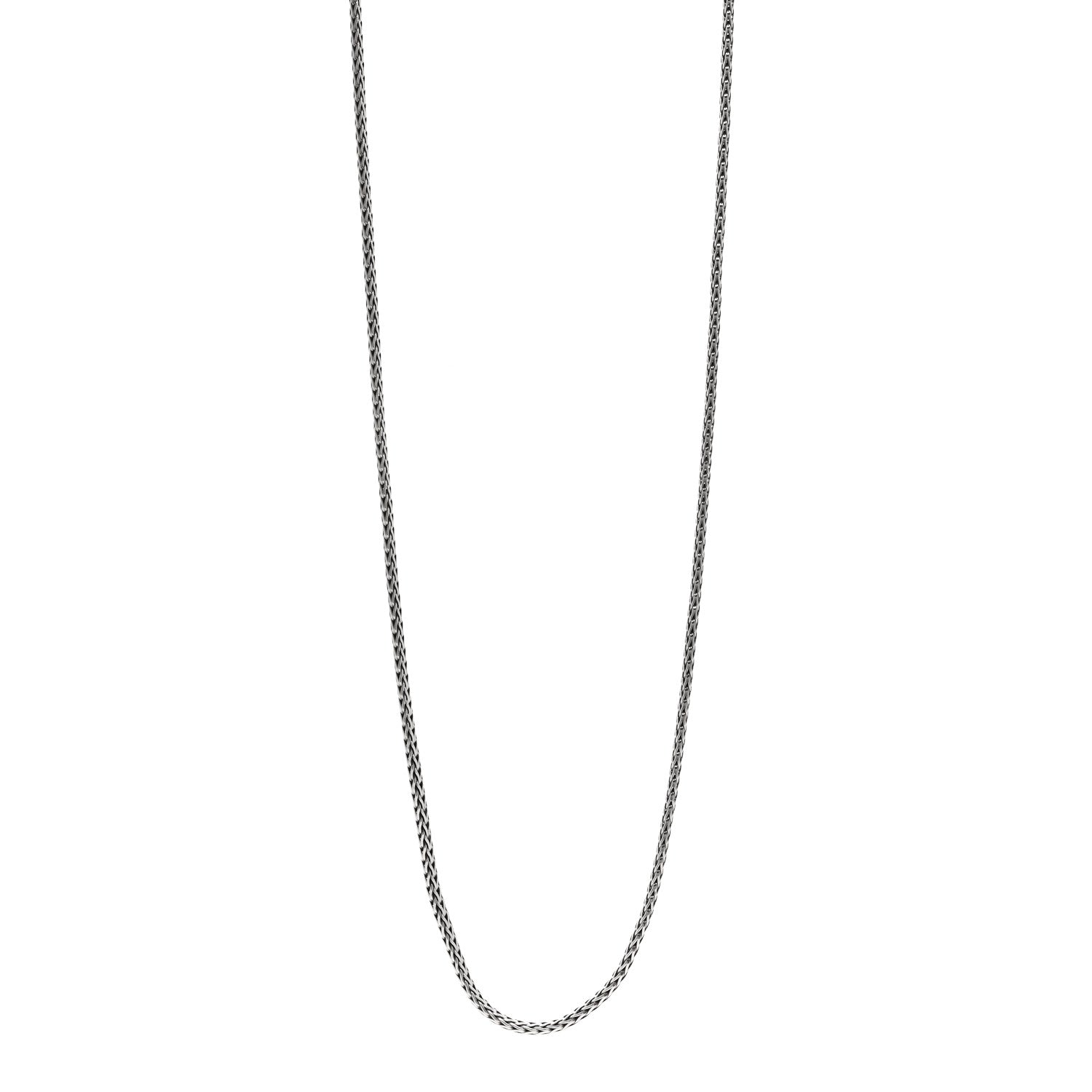 John Hardy Sterling Silver 3.5mm Classic Chain Necklace 36" 1 of 4