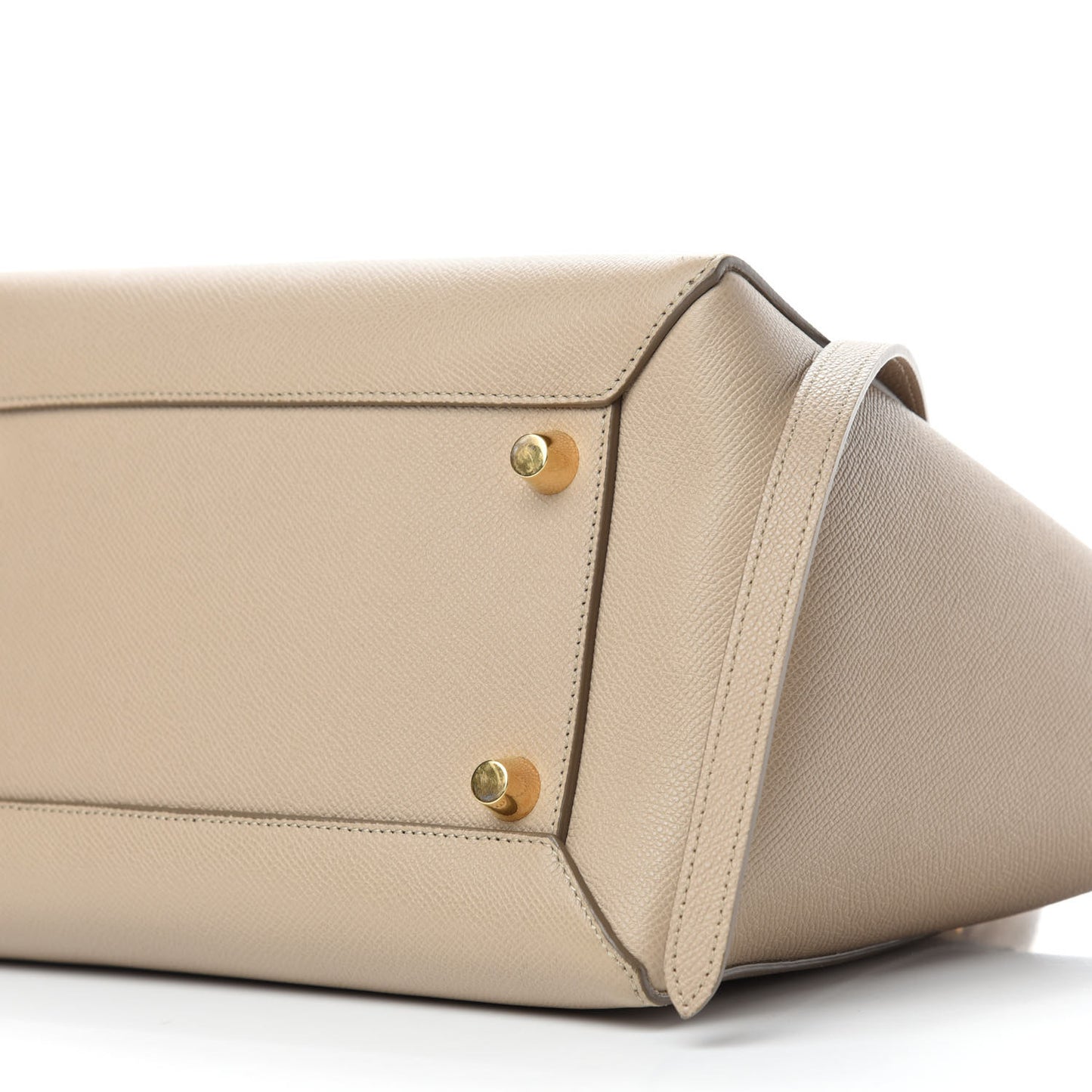 Grained Calfskin Mini Belt Bag Light Taupe