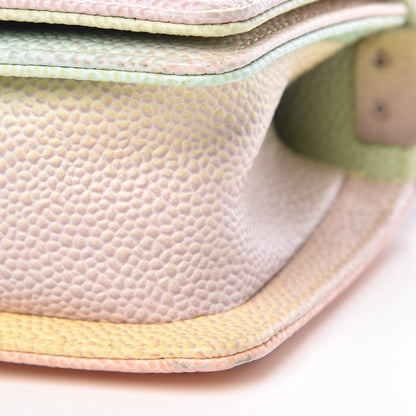 Chanel Caviar Quilted Mini Cuba Rainbow Boy Flap Pink Multicolor 11 of 11