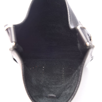 Hermes Taurillon Clemence Evelyne III PM Black 5 of 11