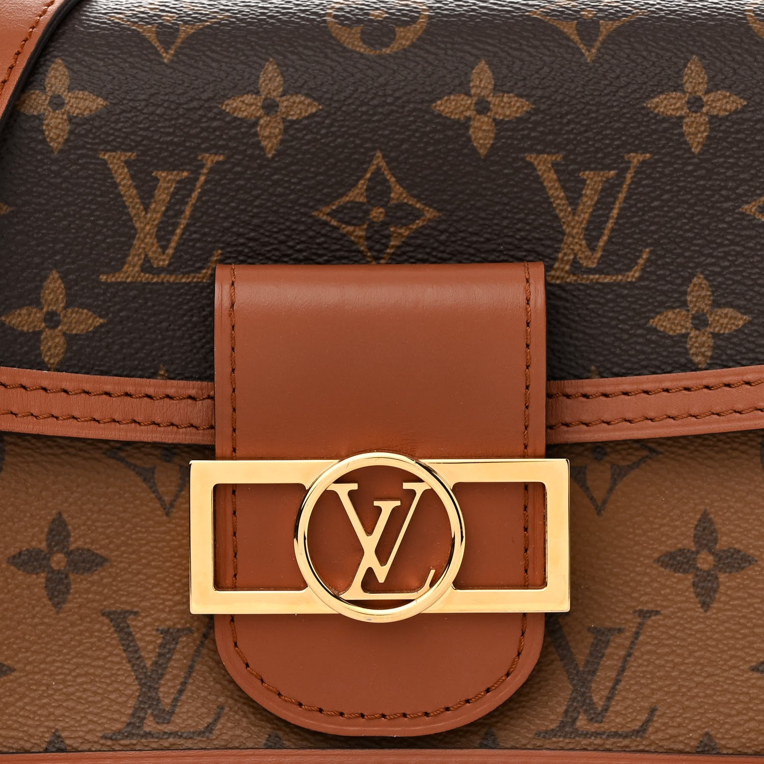 Louis Vuitton Reverse Monogram Dauphine Mini 7 of 9