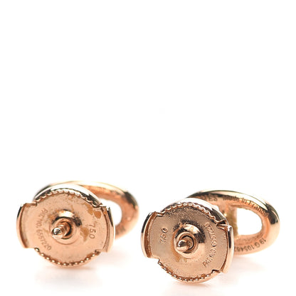 Hermes 18K Rose Gold TPM Farandole Stud Earrings 3 of 6