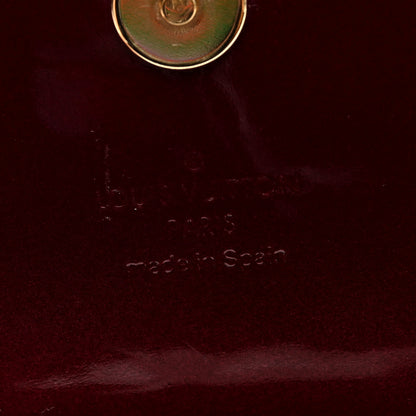 Louis Vuitton Patent Sobe Clutch Rouge Fauviste 6 of 7