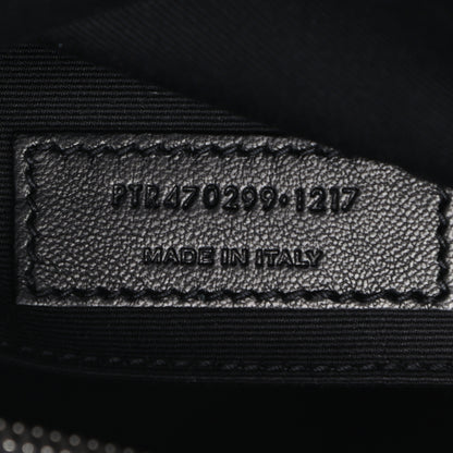 Saint Laurent Lambskin Monogram Small Lou Camera Bag Black 7 of 9