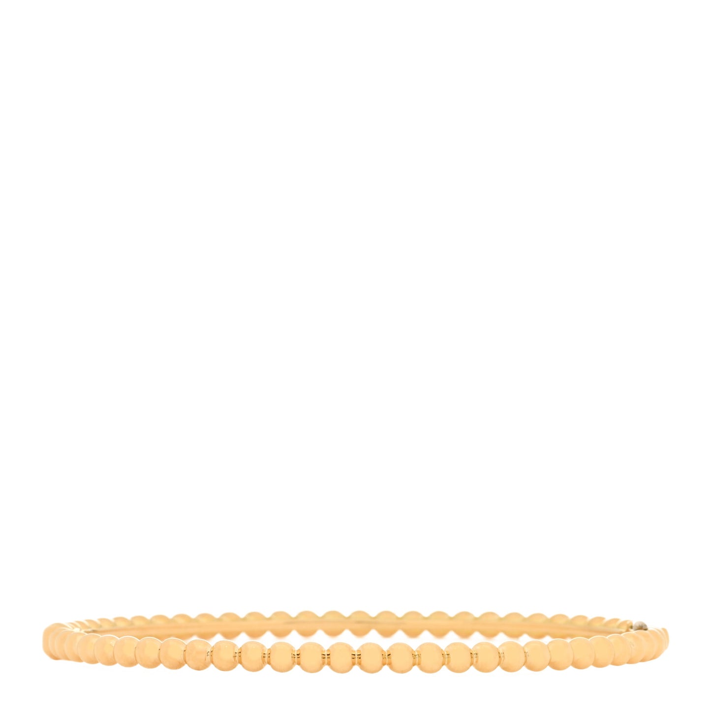 18K Yellow Gold Perlee Pearls of Gold Bracelet L