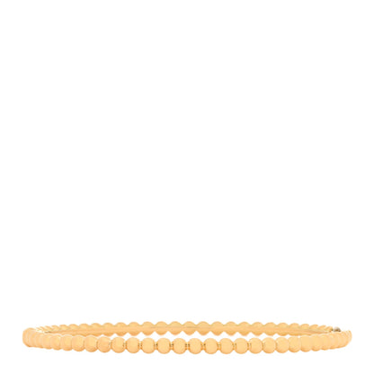 Van Cleef & Arpels 18K Yellow Gold Perlee Pearls of Gold Bracelet L 1 of 4