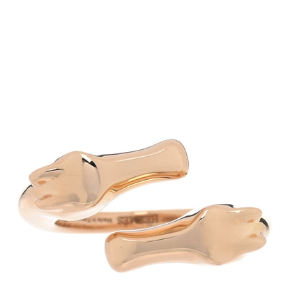 Hermes 18K Rose Gold PM Galop Ring 49 5 1 of 5