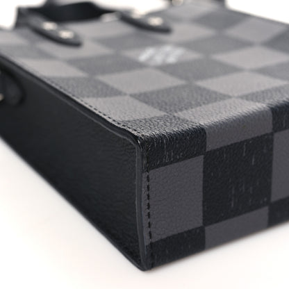 Louis Vuitton Damier Graphite Sac Plat XS Black 7 of 8