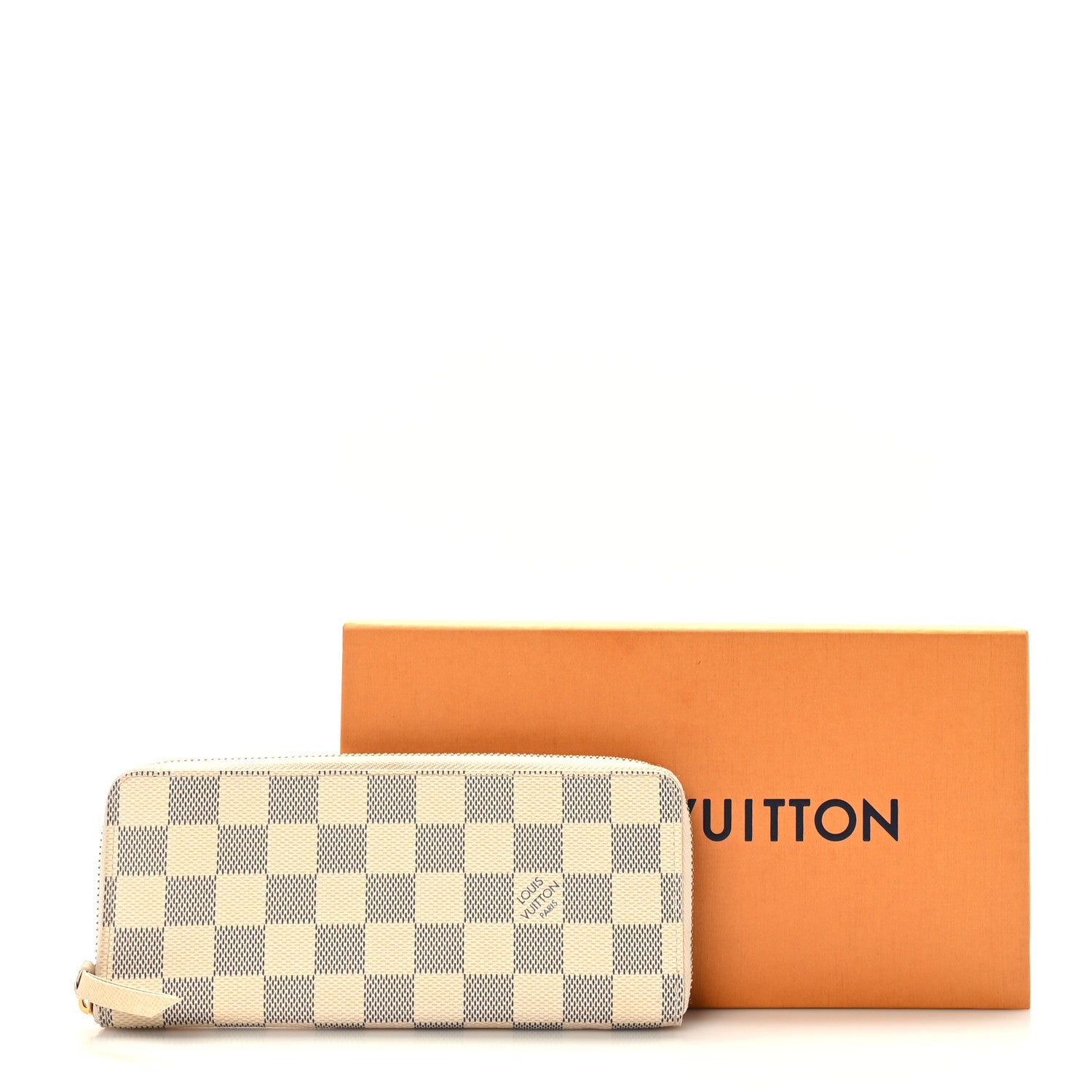Louis Vuitton Damier Azur Clemence Wallet 10 of 10