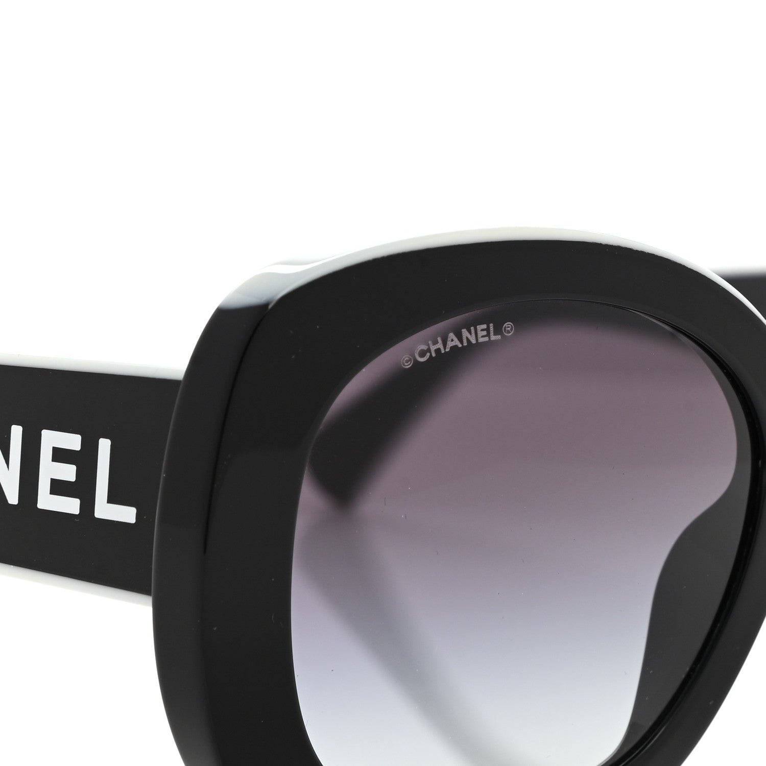 Chanel Acetate Sunglasses 71414A Black 4 of 7