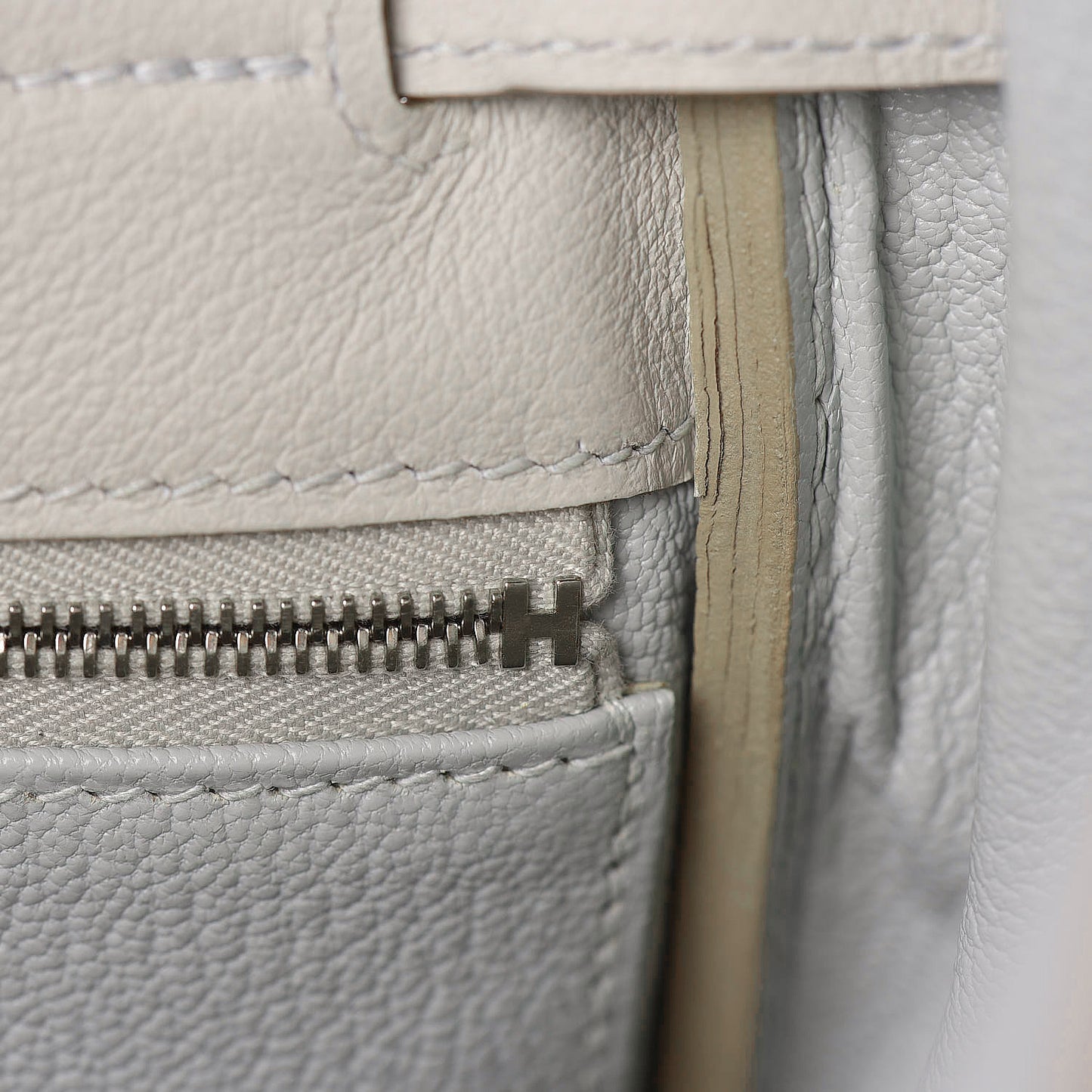 Evercolor Kelly Retourne 28 Gris Perle