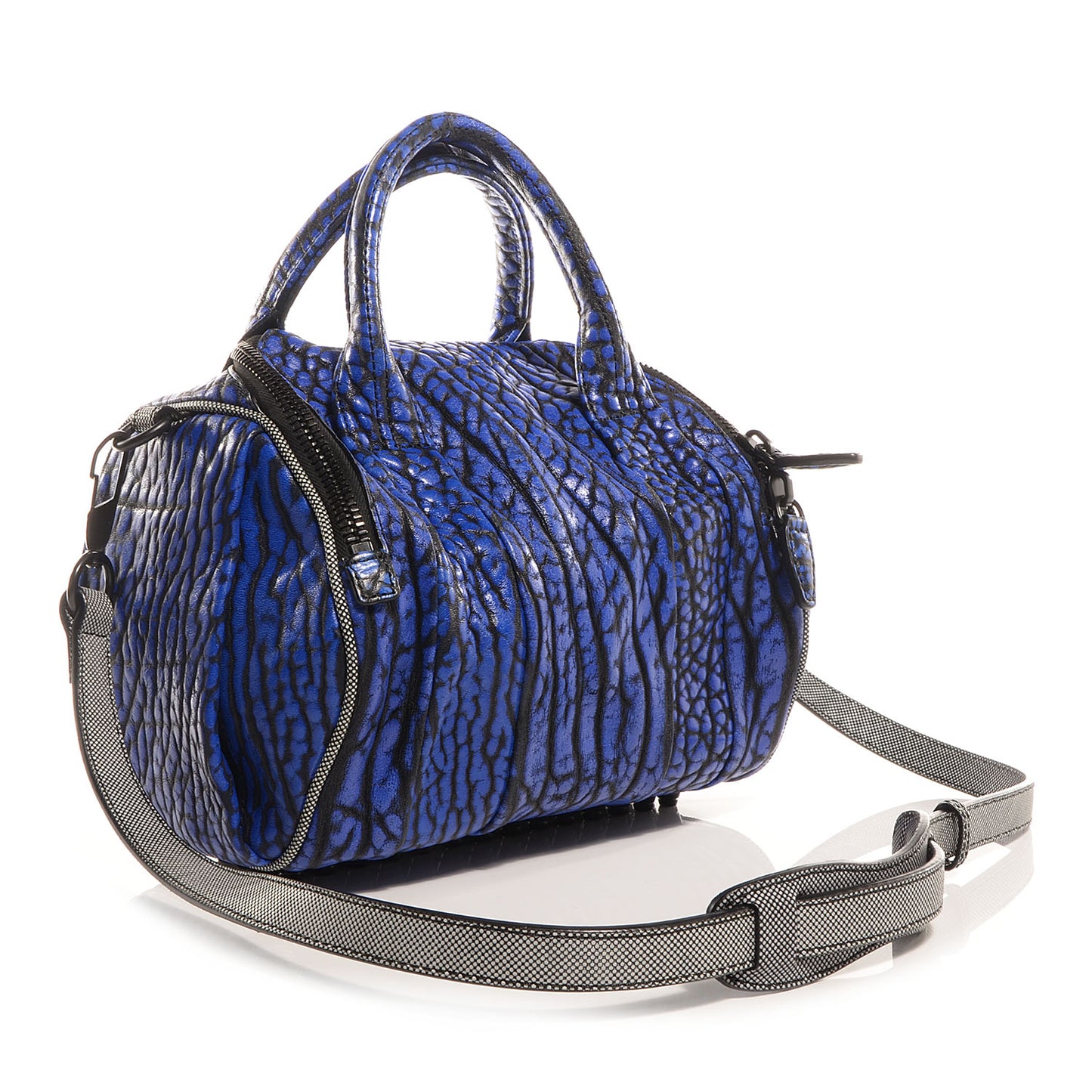 Lambskin Rockie Sling Contrast Tip Nile w Black Hardware