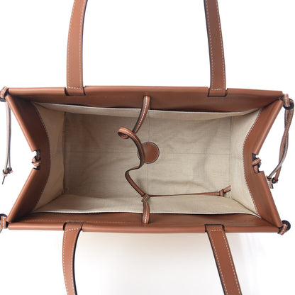 Loewe Canvas Calfskin Cushion Tote Beige 7 of 10