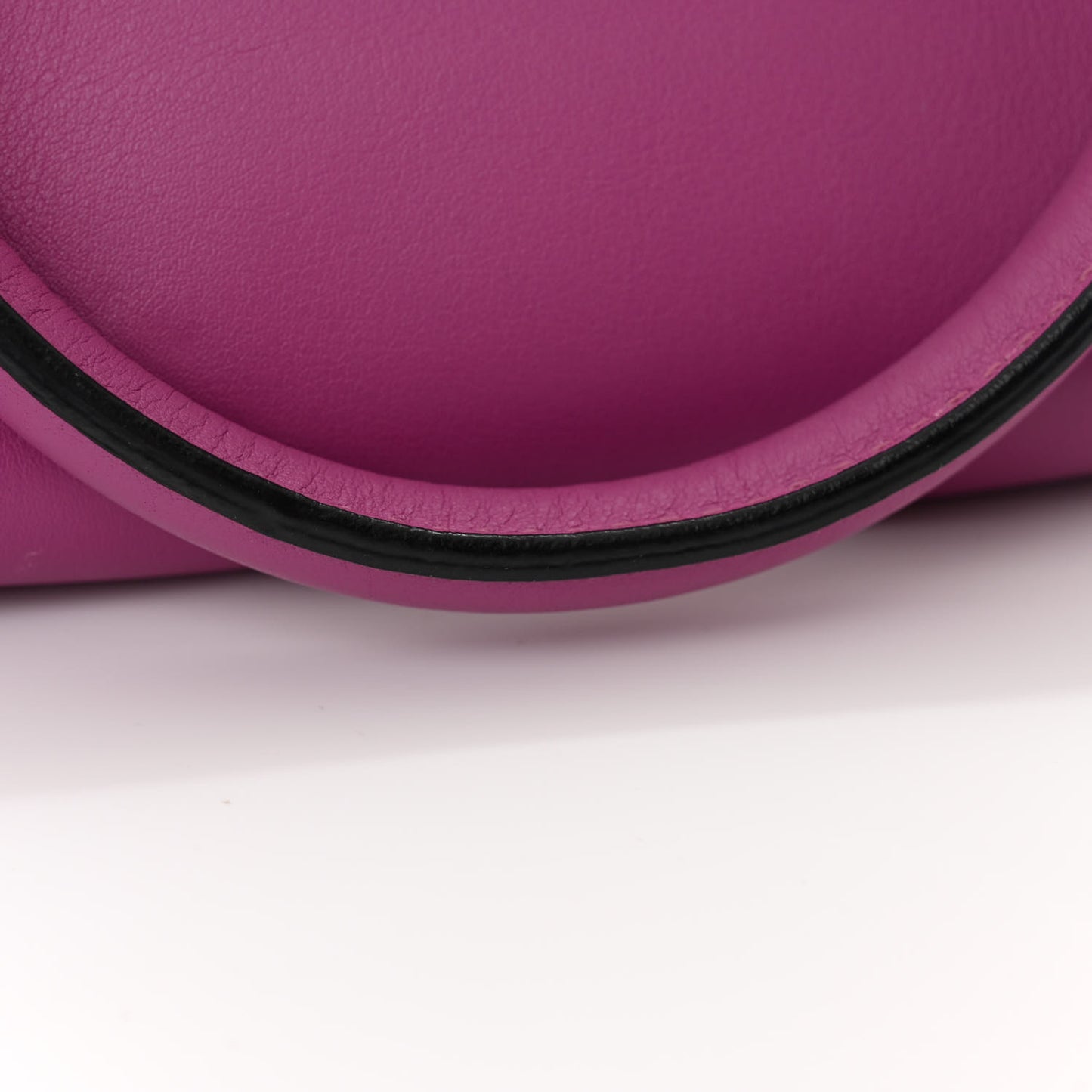 Vitello Small Rockstud Double Handle Tote Purple Violet