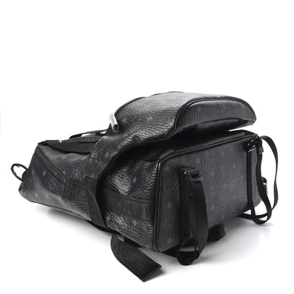 MCM Visetos Medium Jemison Backpack Black 3 of 9