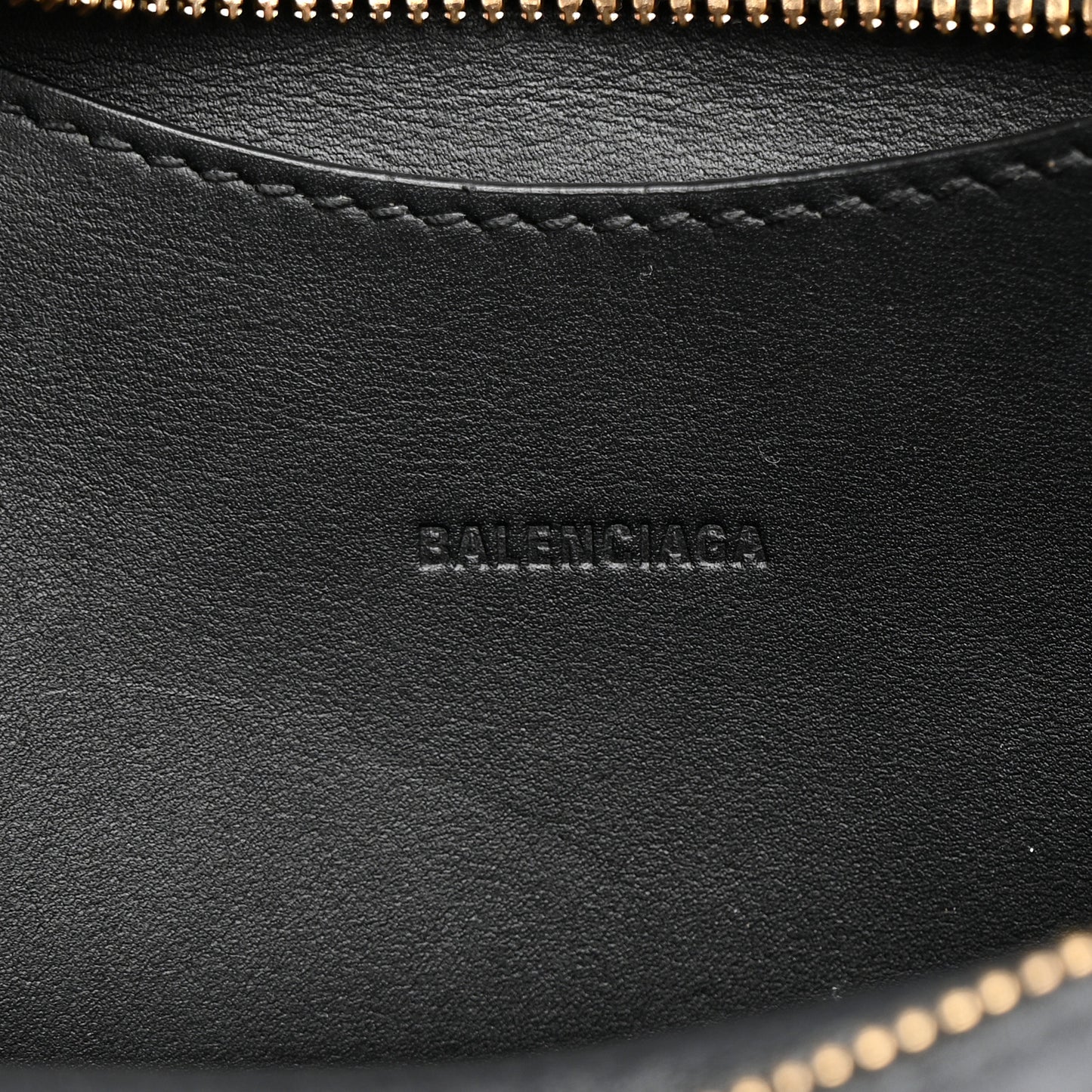 Smooth Calfskin Neo Classic Gold Hardware Mini City Black