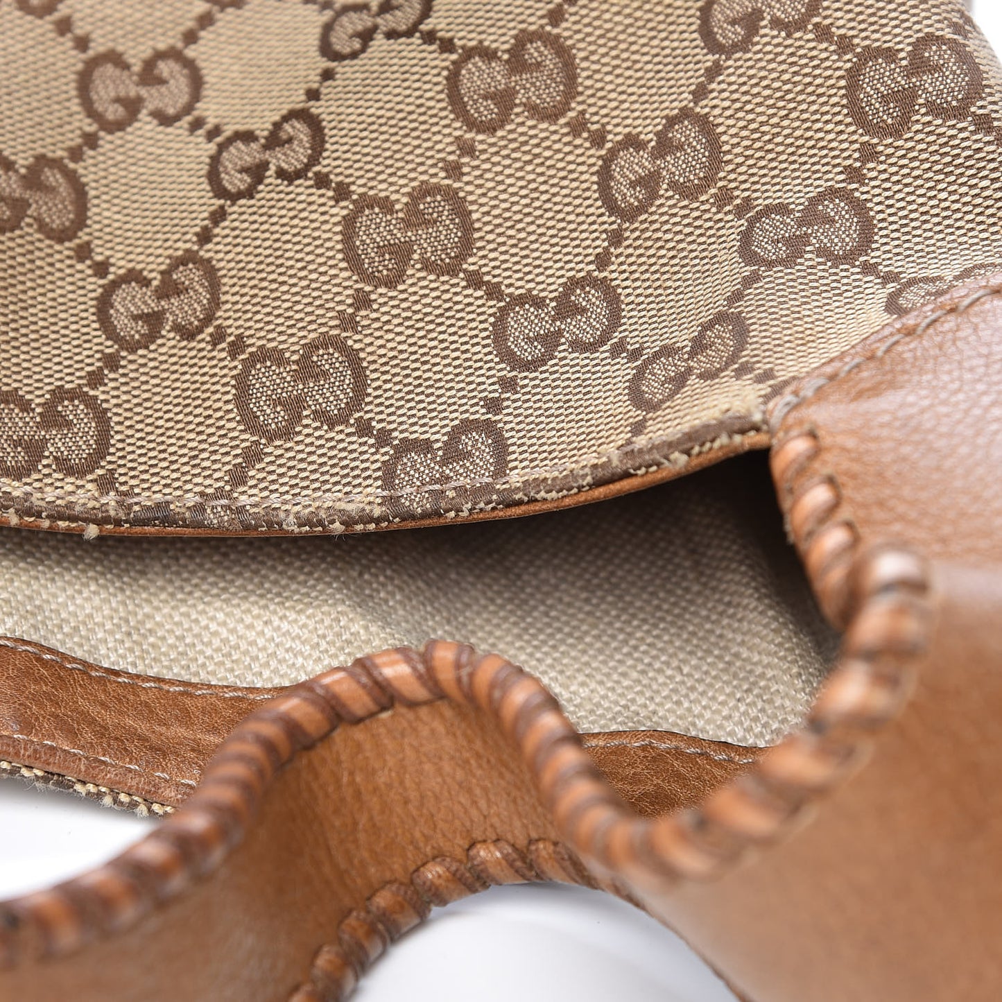 Monogram Medium New Jackie Shoulder Bag Brown