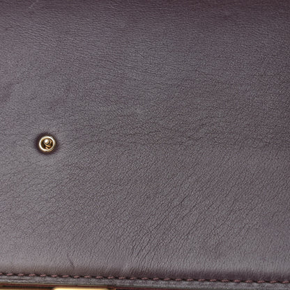 Louis Vuitton Calfskin Chain Louise GM Amarante 15 of 17