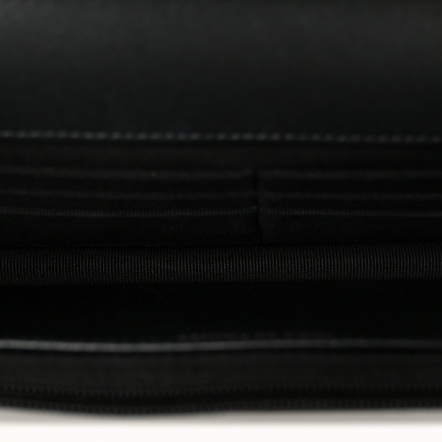 Chanel Lambskin Quilted Wallet On Chain WOC So Black 5 of 12