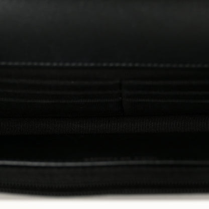 Chanel Lambskin Quilted Wallet On Chain WOC So Black 5 of 12