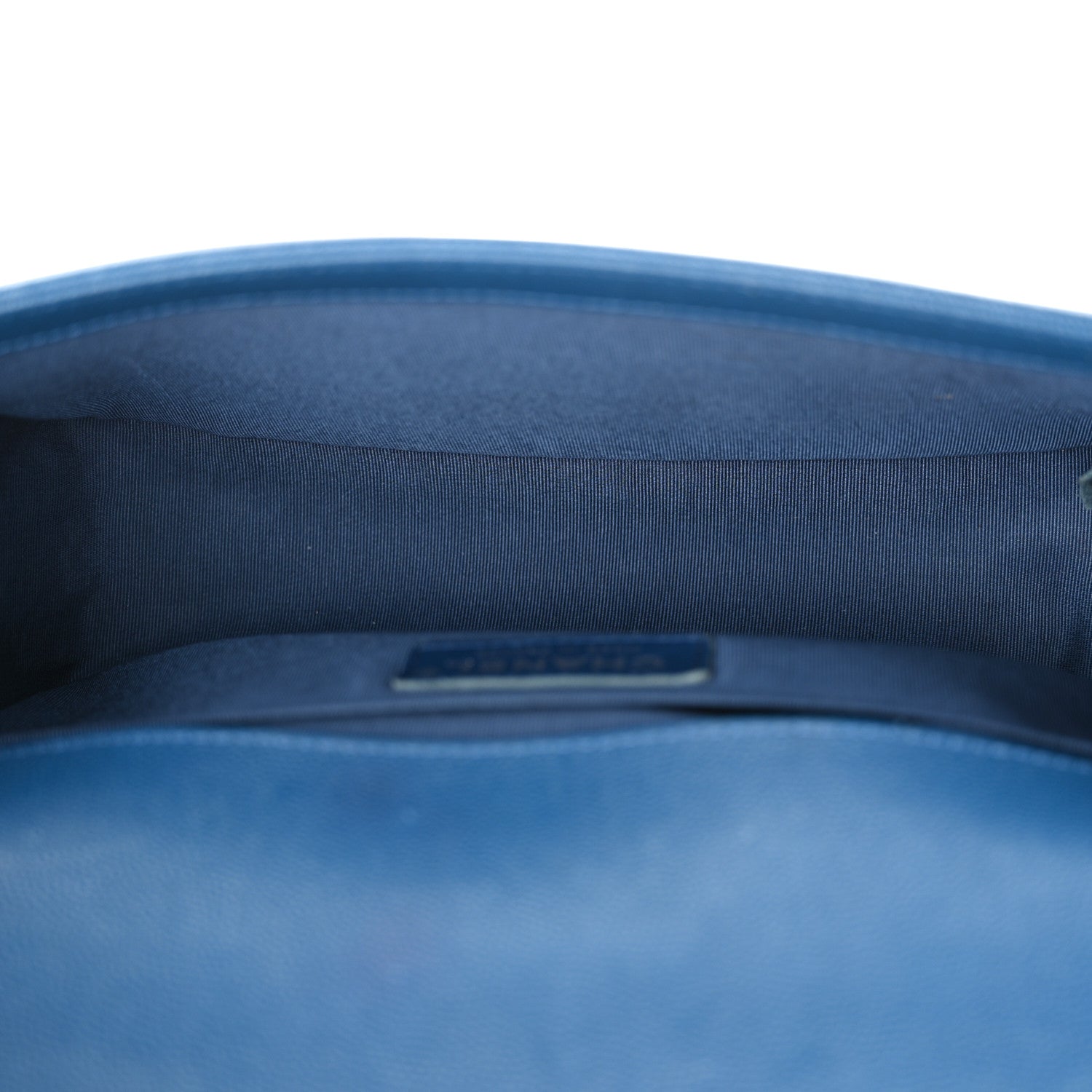 Chanel Caviar Quilted Medium Boy Flap Blue 5 of 14