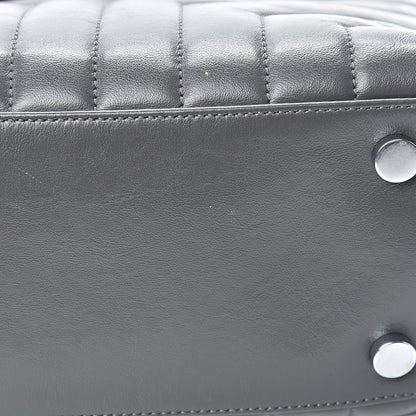 Saint Laurent Calfskin Y Quilted Monogram Medium Loulou Satchel Kaki Fonce 13 of 14