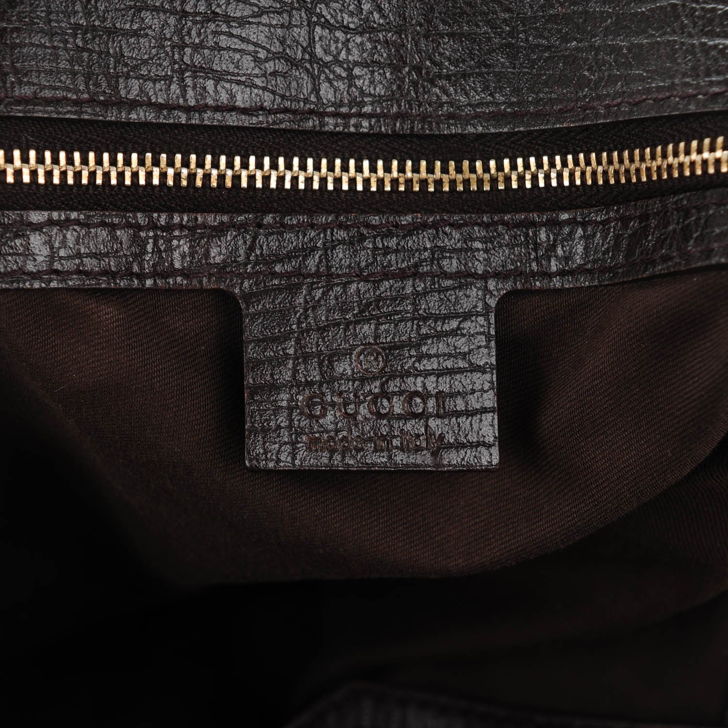 Gucci Monogram Large Horsebit Chain Hobo Dark Brown 6 of 8