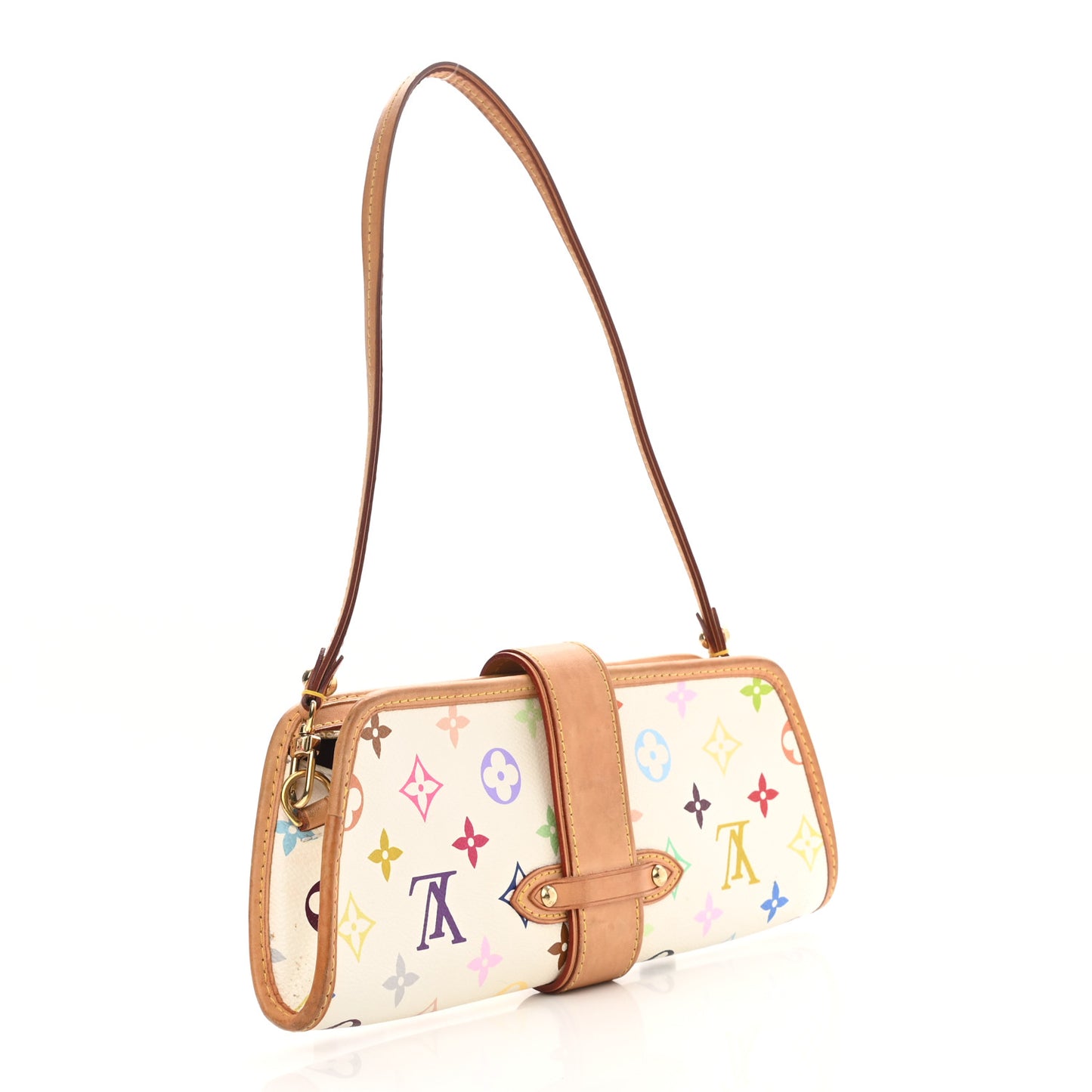 Monogram Multicolor Shirley White