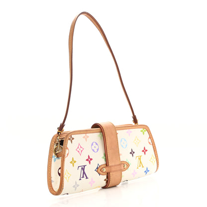 Louis Vuitton Monogram Multicolor Shirley White 3 of 7