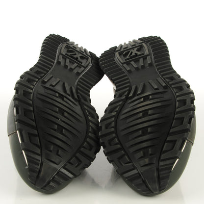 Louis Vuitton Suede Damier Run Away Sneakers 11 Vert 6 of 8