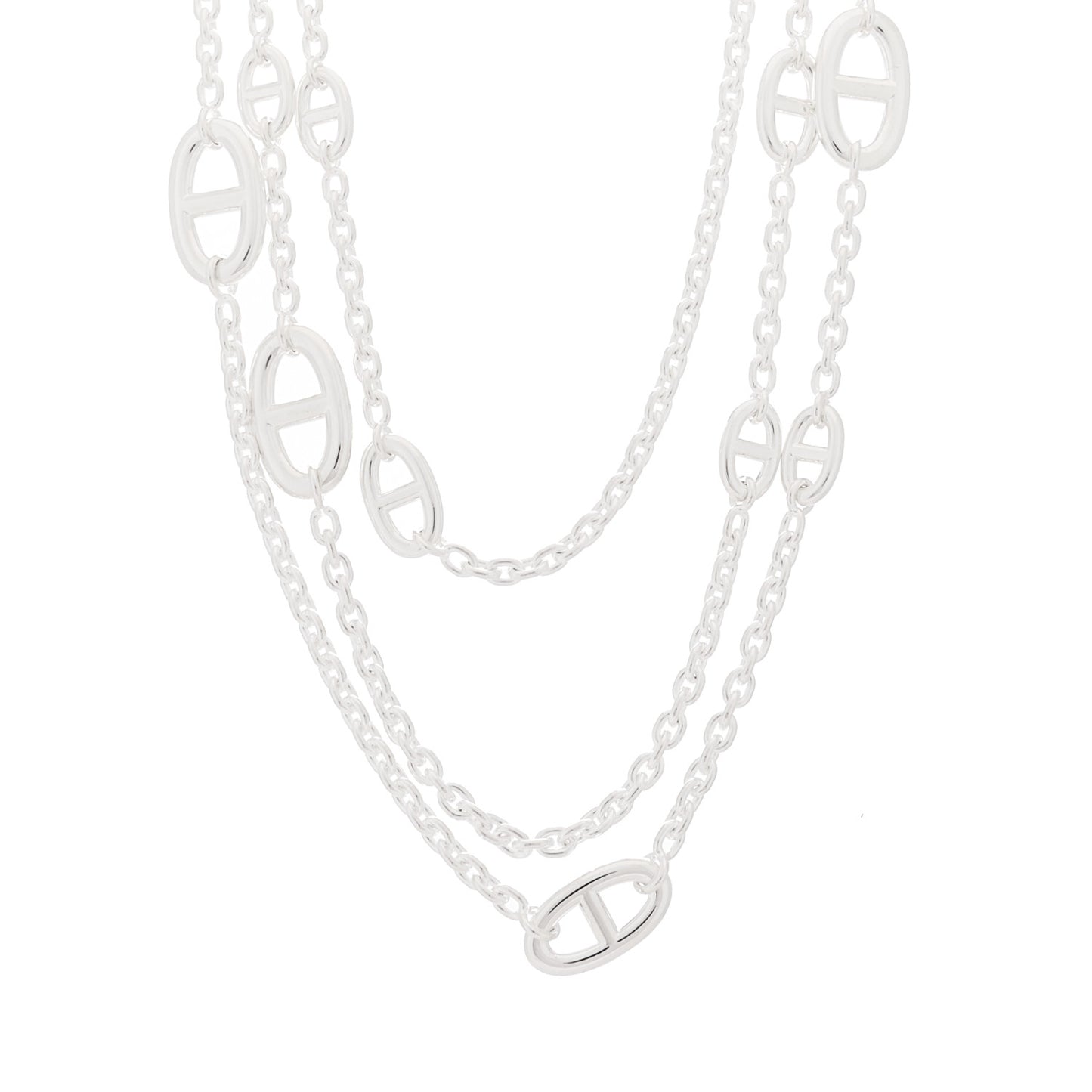 Sterling Silver Farandole Necklace 160