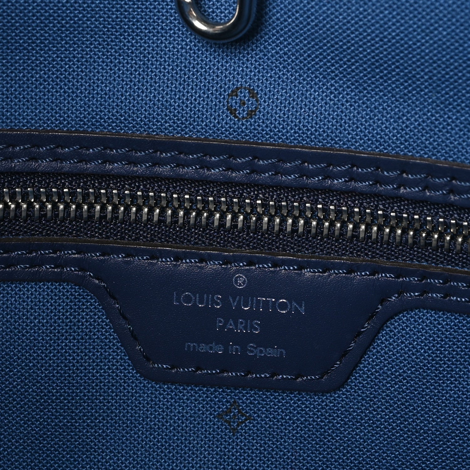 Louis Vuitton Monogram Escale Neverfull MM Blue 6 of 10
