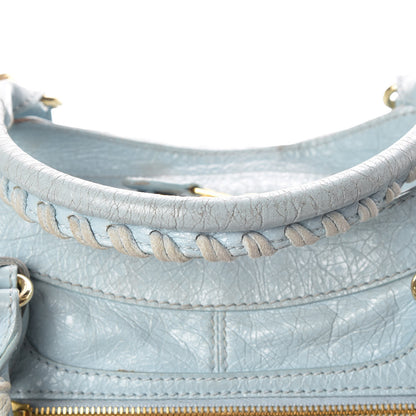 Balenciaga Agneau Giant 12 Gold Hardware Part Time Bleu Dragee 21 of 29