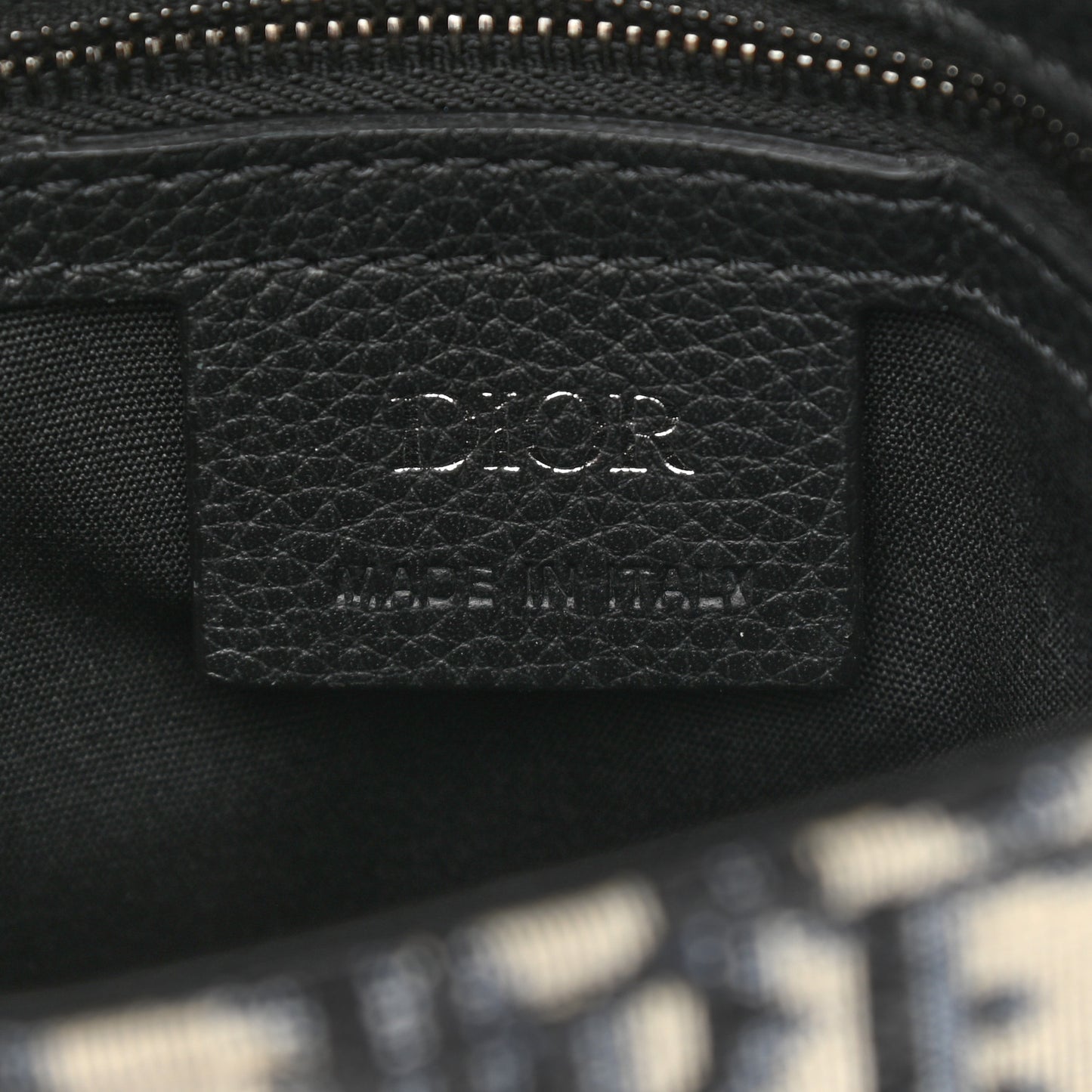 Oblique Saddle Pouch Blue