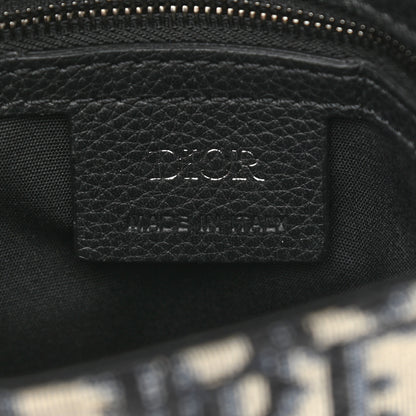 Christian Dior Oblique Saddle Pouch Blue 6 of 10