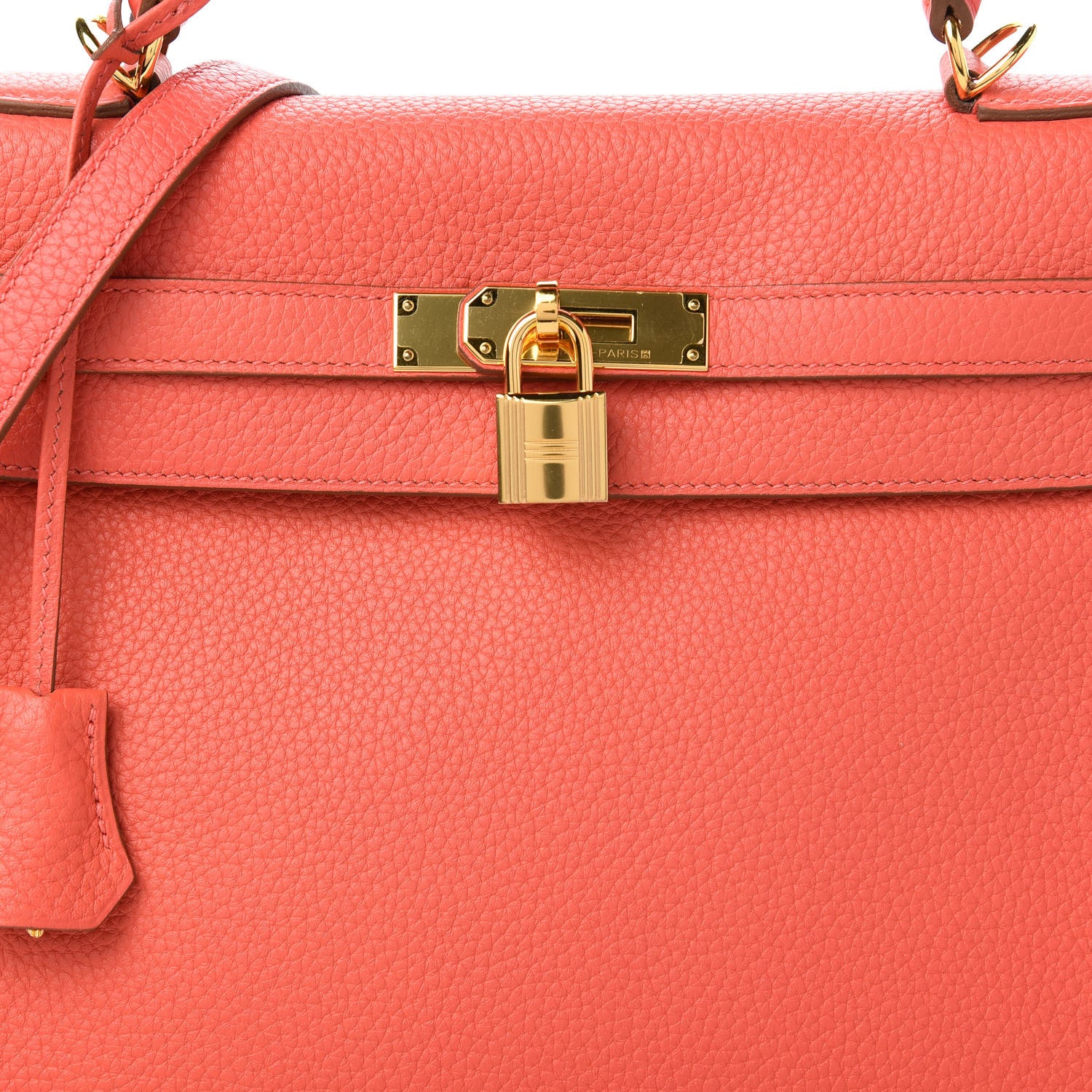 Hermes Taurillon Clemence Kelly Retourne 32 Rose Jaipur 10 of 10