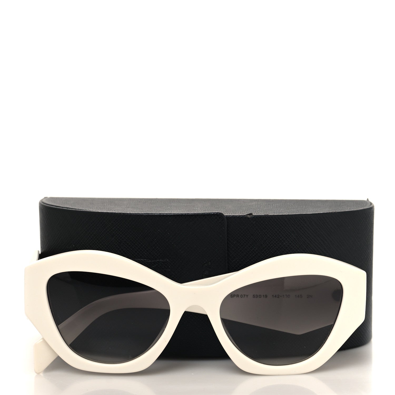 Prada Acetate Symbole Sunglasses SPR 07Y White 7 of 7