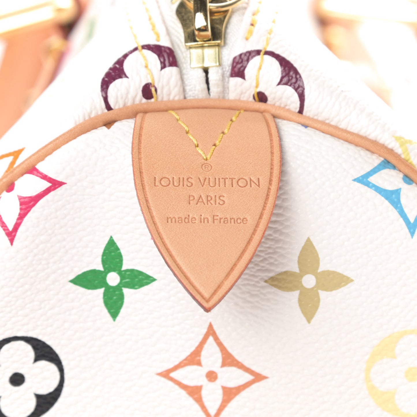 Monogram Multicolor Speedy 40 White