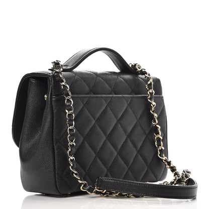 Chanel Caviar Quilted Small Business Affinity Flap Black 3 of 9